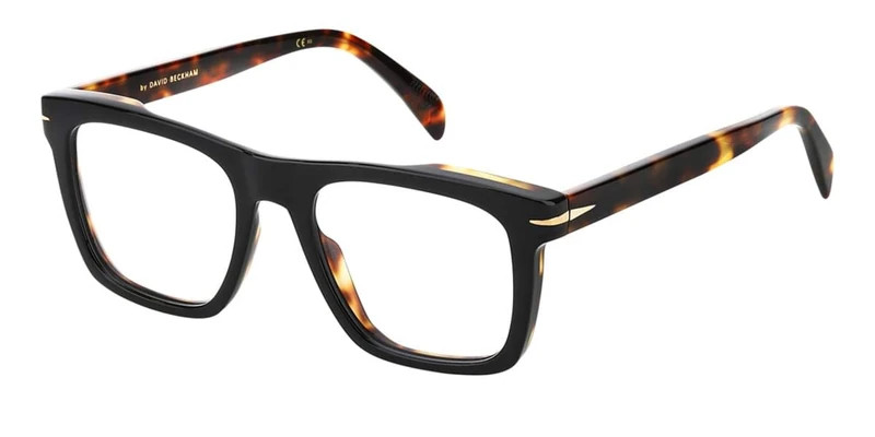 David Beckham Db 7020 WR7/20 BLACK HAVANA Eyewear Men's Acetate, Standard, 51