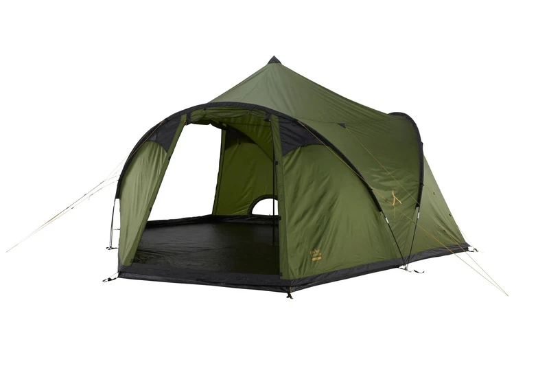 Grand Canyon BLACK KNOB 10 - Tipi style group tent for 10 people | Family Tent, Group Tent, Pyramid Tent, Tipi Tent | Capulet Olive (Green)