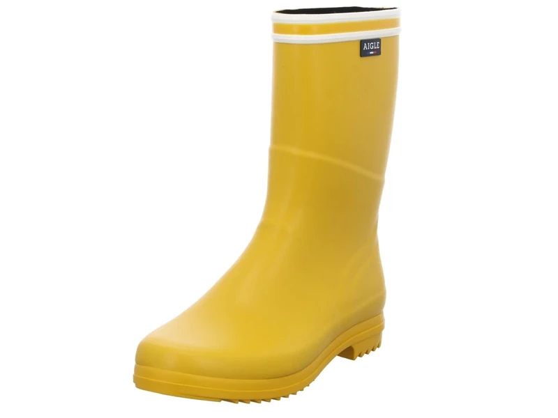 Aigle Women's Chanteboot Str Rain Boot, Lemony, 5 UK