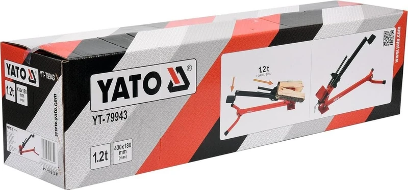 Yato Wood Splitting Mallet, 1.2T, Red, 9.78kg