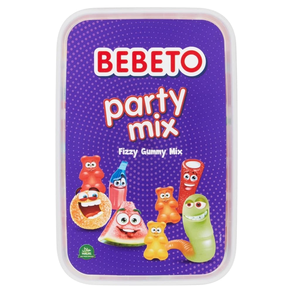 Bebeto Fizzy Party Mix (400g), Halal Certified Sweets, Pack of 1