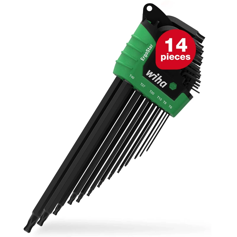 Wiha ErgoStar TORX® ProStar Set, 13 Piece, Black