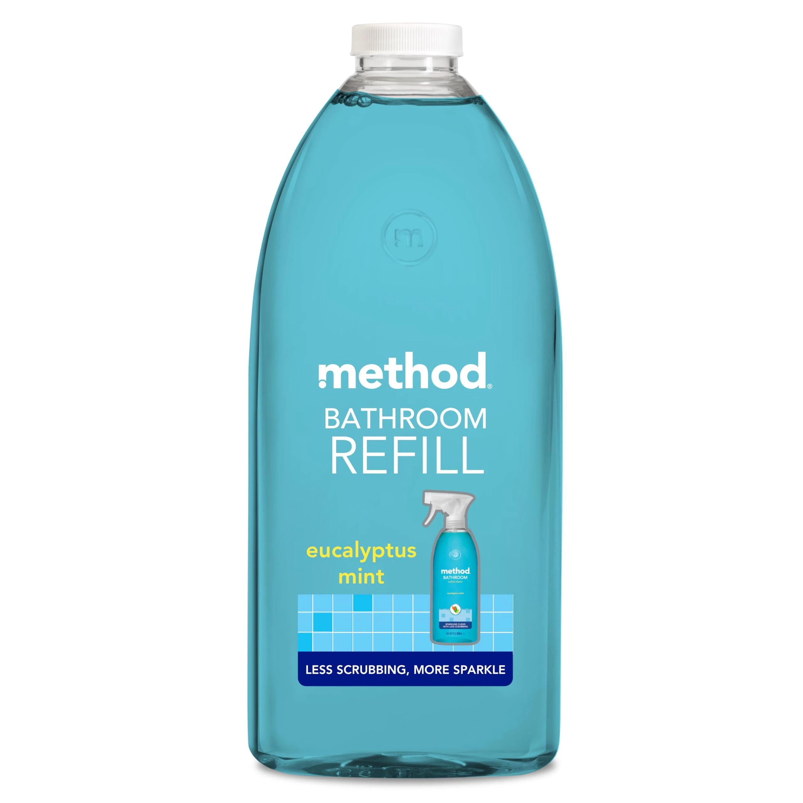 Method Bathroom Cleaner Refill, Eucalyptus Mint, 2 L