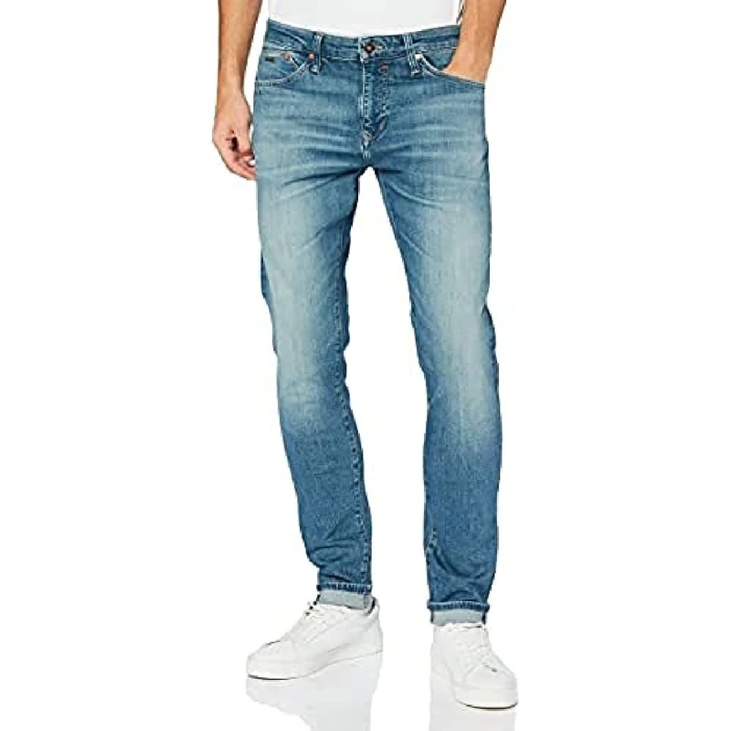 Mavi Men's James Jeans Not Applicable, Ash Blue Ultra Move, 38/32