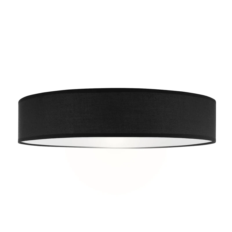 Smartwares Ceiling Light, Black, 60 cm, 4 x E27 Bulb Fittings, Suitable for LED Bulbs