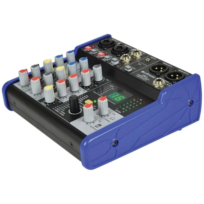 Citronic | CSD-4 Mixer With Built In Bluetooth Receiver & DSP Effects