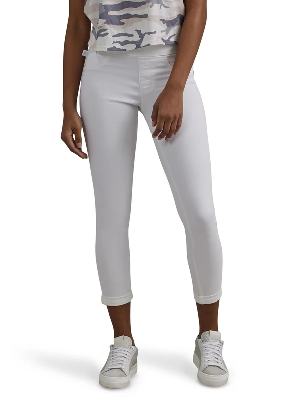 Rock & Republic Women's Denim Rx Fever Stretch Crop Jean, Antidote-White, 14