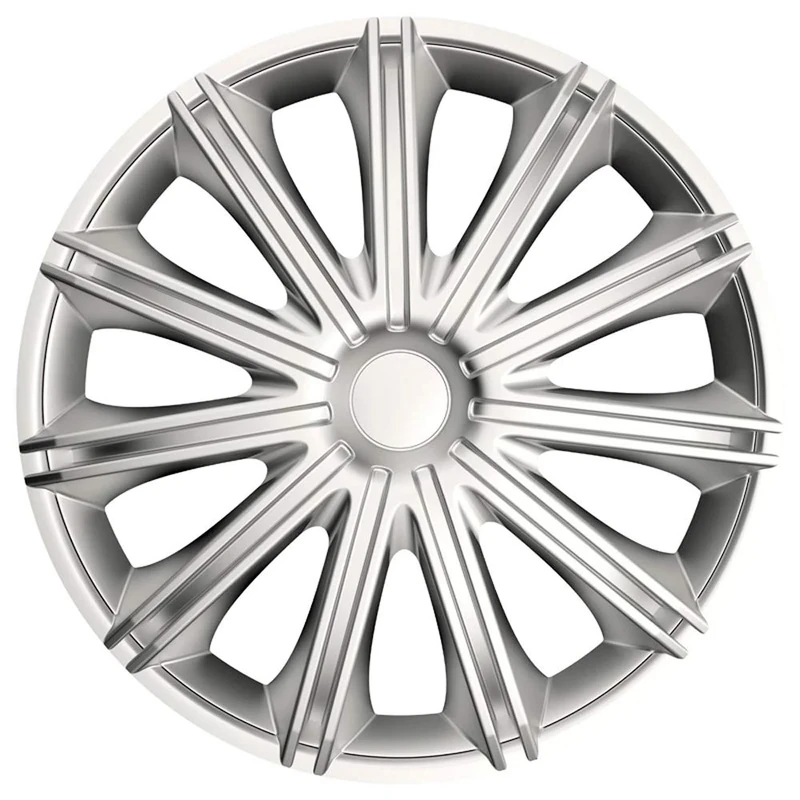 AutoStyle Set wheel covers Nero 17-inch silver