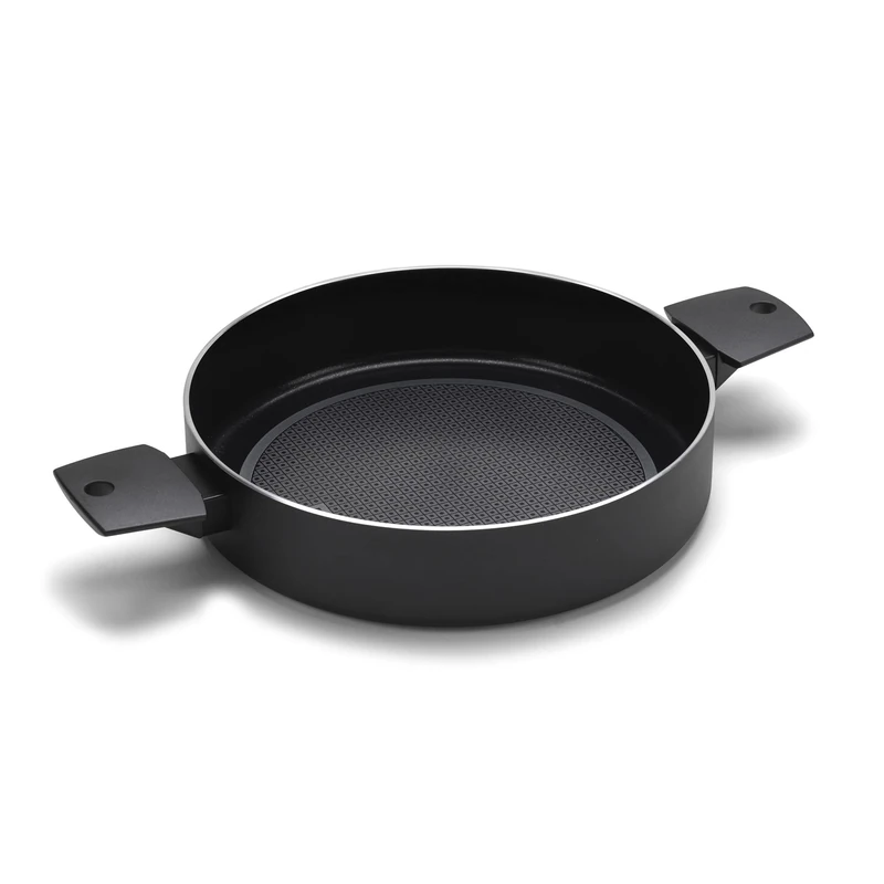 Moneta Recy Induction Sauce Pan, 100% Recycled Aluminum from Cans, Non-Stick and Anti-Scratch Coating, Suitable for All Stovetops, Dishwasher Safe, 28 cm