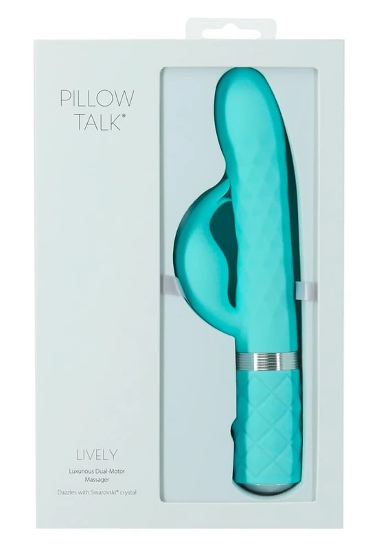 Pillow Talk Vibrator-E30680 Vibrator Teal one