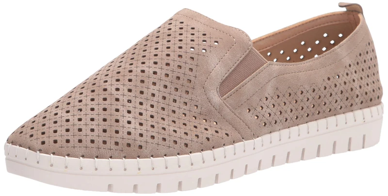 Easy Street Women's Fresh Sneaker, Natural, 9 UK