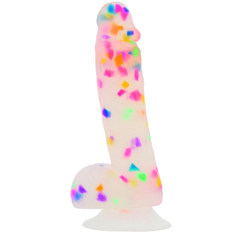 Addiction Dildos-E31773 Transparent 19 cm