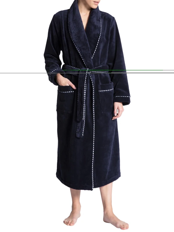 Calida Women's Cosy Shower Pajama Set Not Applicable, Dark Lapis Blue, X-Small