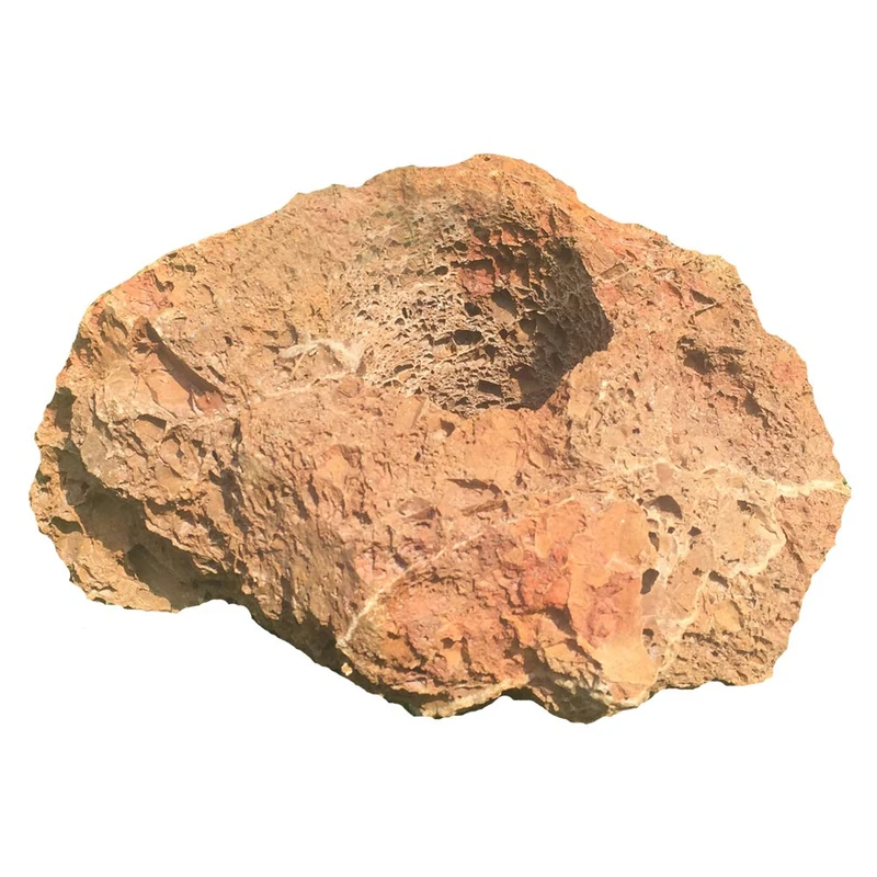 Dehner Lava stone for planting succulents etc, approx. 38 x 20 x 35 cm, natural colours