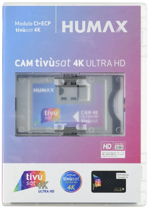 HUMAX Tivusat 4K Ultra HD CAM with CI+ECP Interface