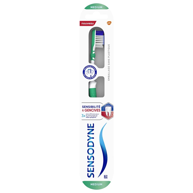 Sensodyne Medium Sensitivity Gum Toothbrush for Sensitive Teeth