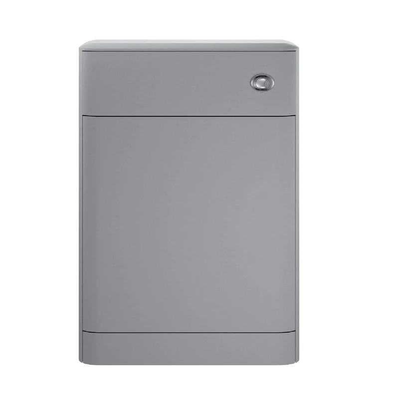 Hudson Reed SAR241 Sarenna Modern Bathroom Floor Standing WC Unit (Pan & Cistern not included), 800 x 550 x 200mm, Dove Grey