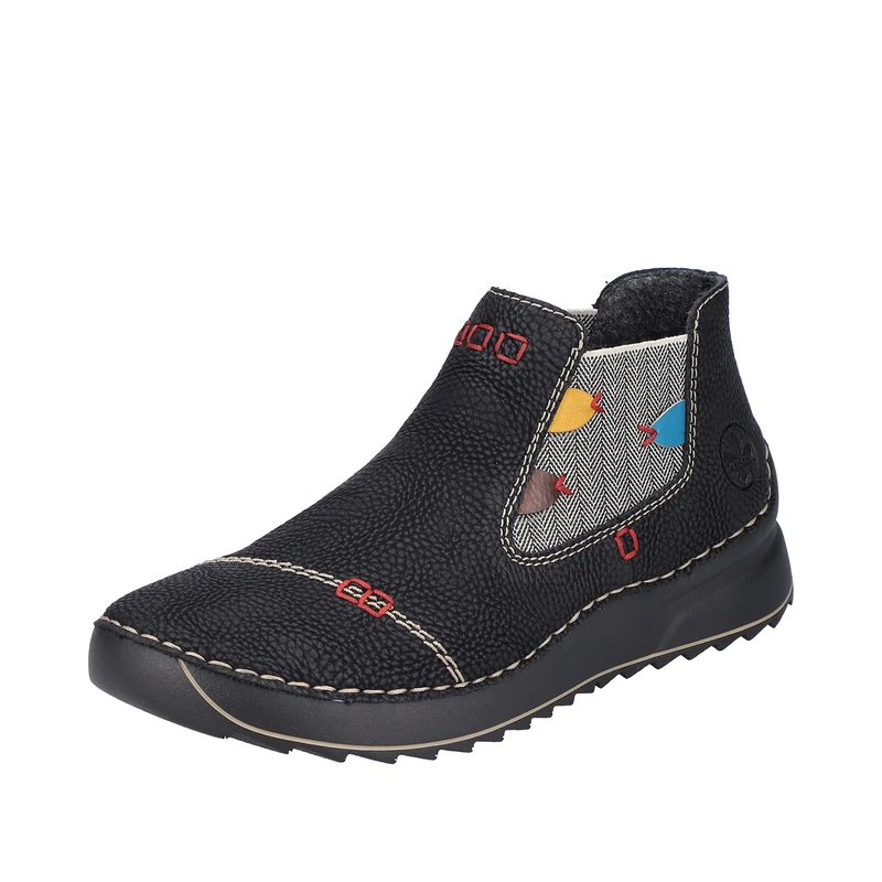 Rieker Women's 51592 Fashion Boots, black, 5 UK