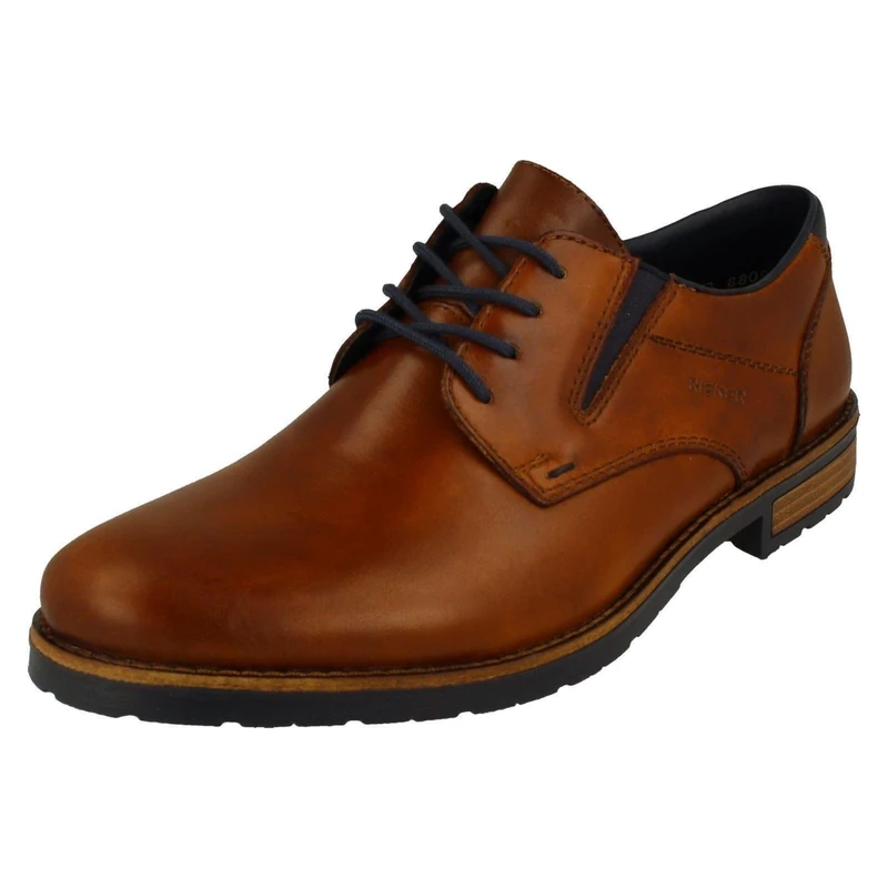 Rieker Turin Mens Shoes 7.5 Brown