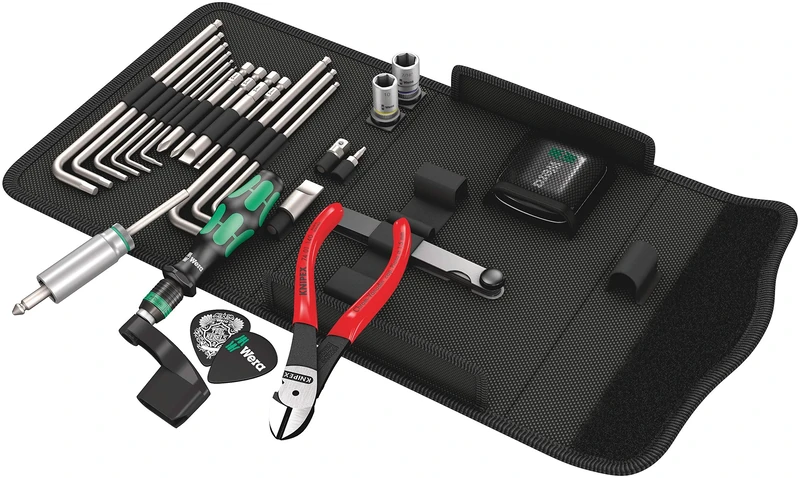 Wera 9100 Guitar Tool Set, 27pc, 05134015001 - Image 1