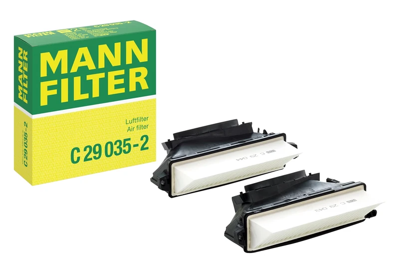 MANN-FILTER C 29 035-2 Air Filter (set of 2) - for Cars + Transporters
