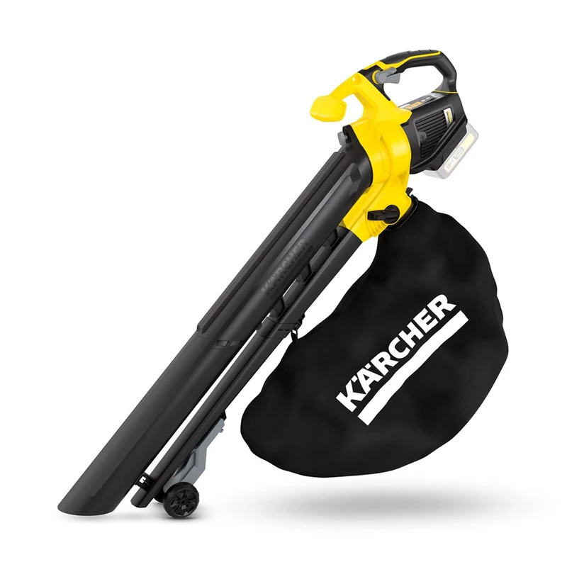 Kärcher BLV 18-200 Cordless Battery Blower Vac with mulching function, air speed: 200km/h, collection box volume: 45l, weight: 3.5kg, can be used with Kärcher 18v battery, without rechargeable battery