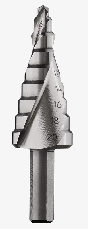 Bosch Professional HSS Step Drill Bit (for Metal and Plastic, Ø 4 – 20 mm, Length 70.5 mm, Drill Accessories)