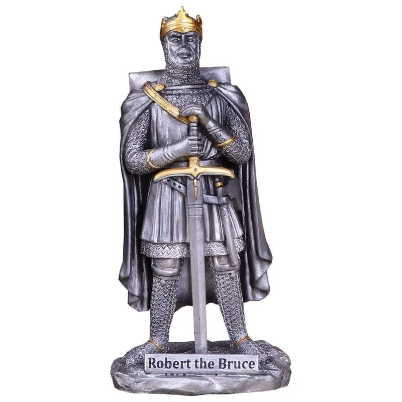 Nemesis Now Robert the Bruce Figurines, Silver, (Set of 6)