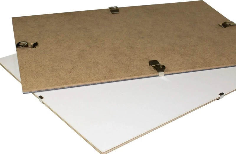 FRAMES BY POST Clip Frame, Picture Photo and Poster Frame,60 x 80 cm, Plastic Glass, Pack of 3