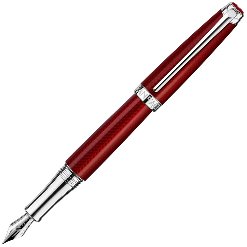 Caran d'Ache - LÉMAN ROUGE CARMIN Fountain Pen - Medium Nib
