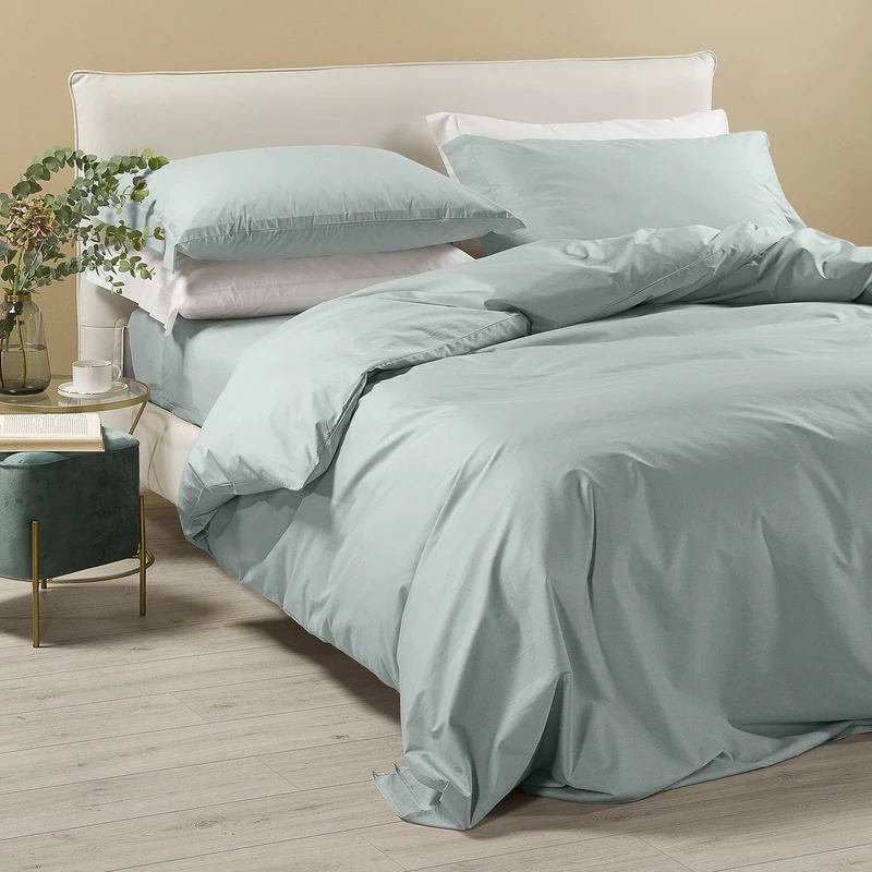 Caleffi Duvet Set, Percle, Jade, Double