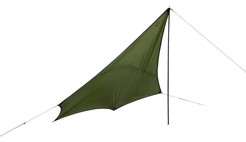 Grand Canyon Shelter ZUNI RAY - Tarp/Sunsail Tentwing - Wing Form, UV50+, Waterproof - Capulet Olive (Green) - Image 1