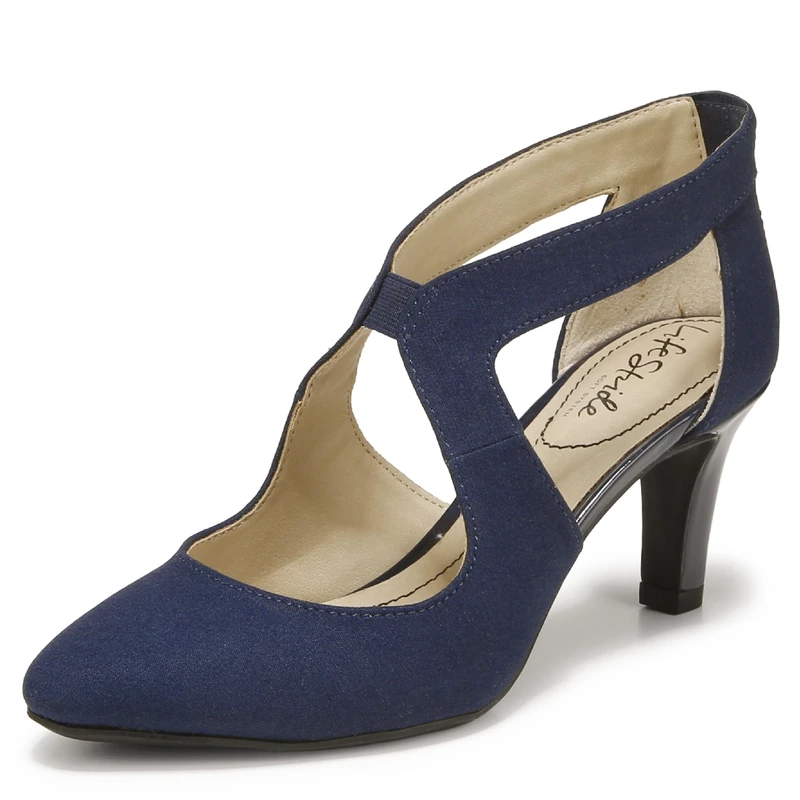 LifeStride Women's Giovanna 2 Pump, Navy Blue, 5.5 UK