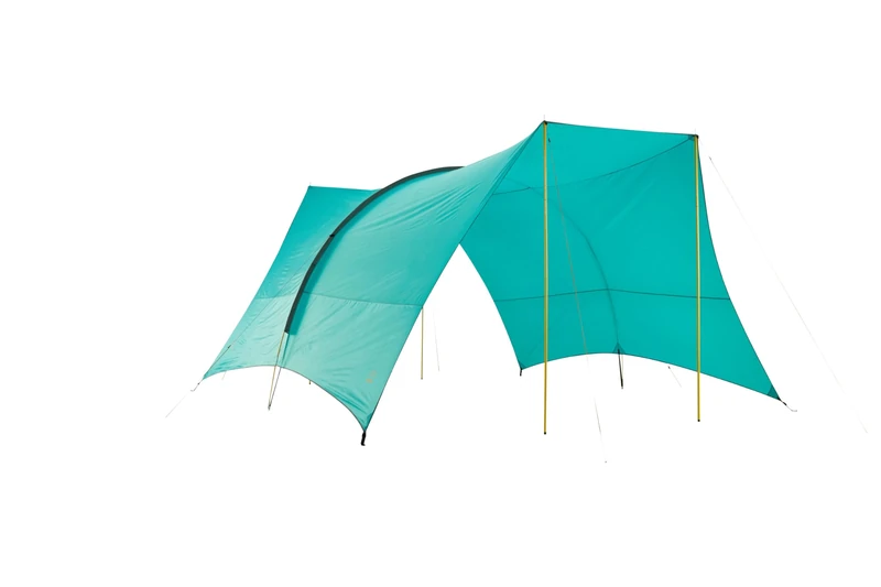 Grand Canyon TAHUTA SHELTER 4 - Tarp/Sunsail 500 x 400 cm - Rectangular shape, UV50+, Waterproof - Blue Grass (Blue)