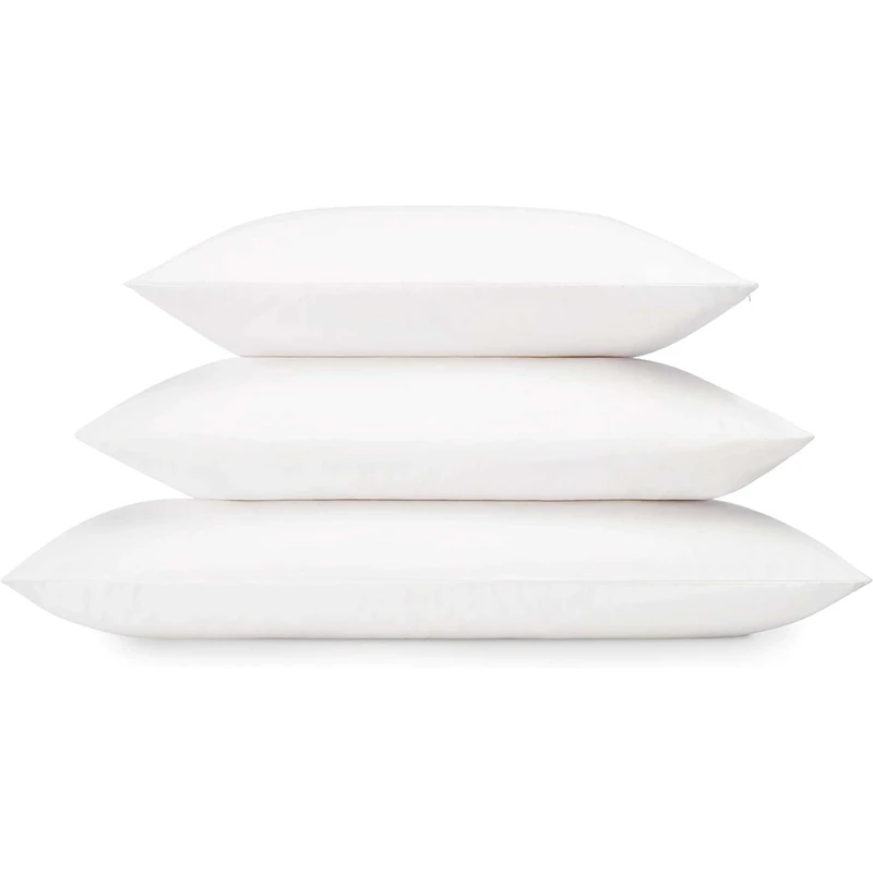 RejuveNite American Talalay Latex Medium Support Bed Pillow for Sleeping with Luxurious 100% Cotton Sateen, 400TC Cover, Standard High Profile – Made in USA - Image 1