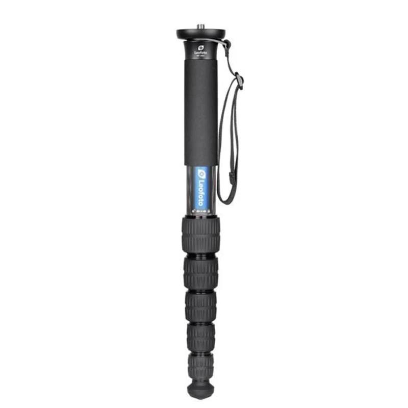 Leofoto - Carbon Monopod - Heavy Work - Weight Capacity: 15 kg - Max. Height: 165 cm (without Ball Head) - Six Extend Sections - MP-366C