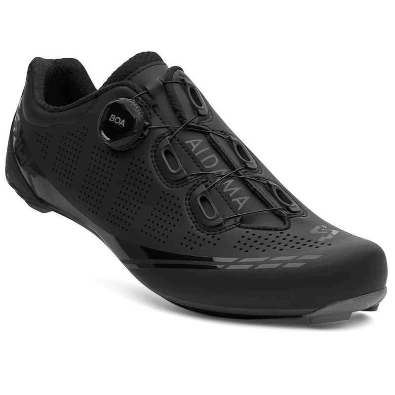 Spiuk Sportline Road C Adult Unisex Carbon Road Shoes, Matte Black, T. 42