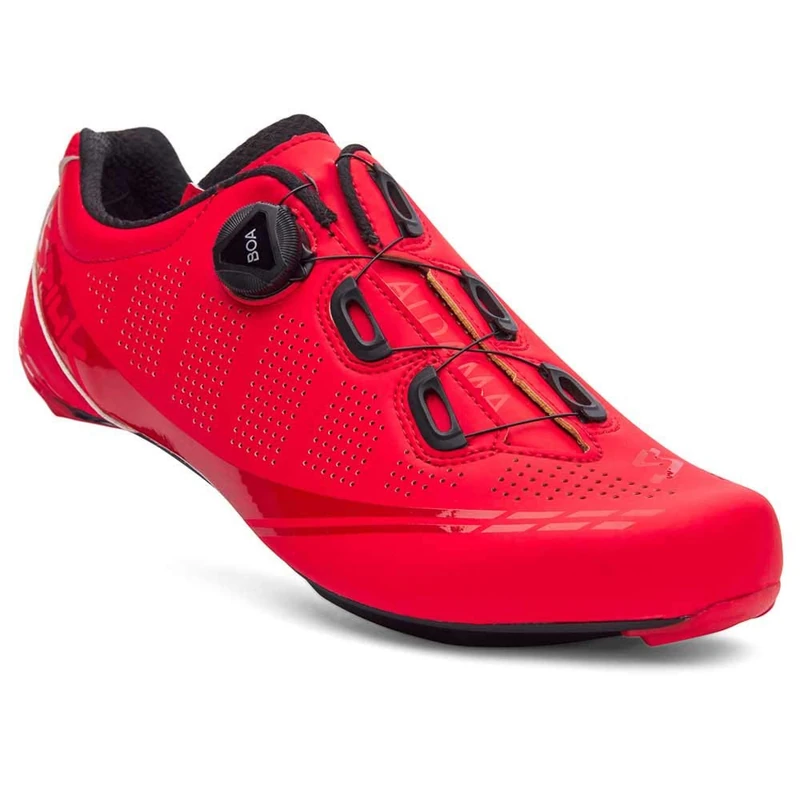 Spiuk Sportline Road Shoe ALDAMA, Adults Unisex, Red Matte, T. 47