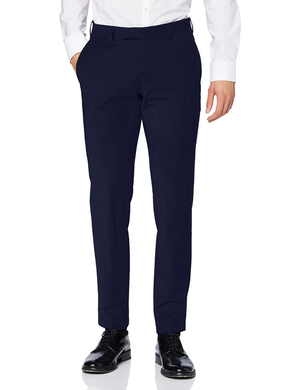 Pierre Cardin Ryan Futureflex Men's Mix & Match Trousers, Blue, 30 Slim