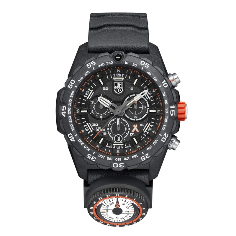 Luminox Men Analog Swiss Quartz Watch with Polyurethane Strap XB.3741