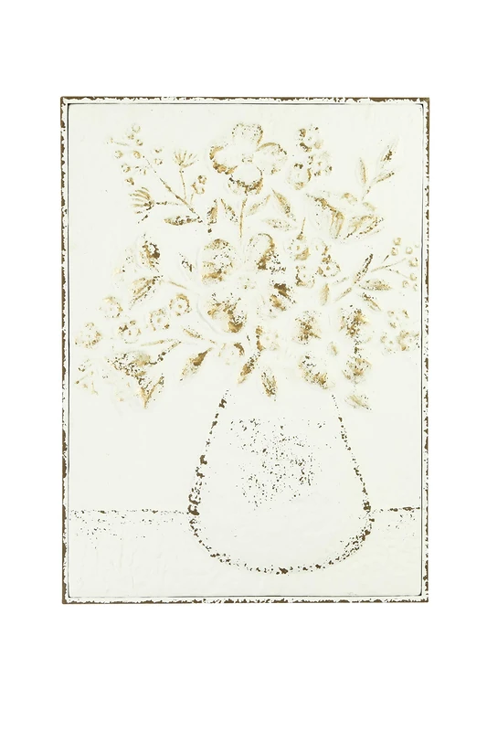 Creative Co-op Wall Décor, Metal, Gold - Image 1
