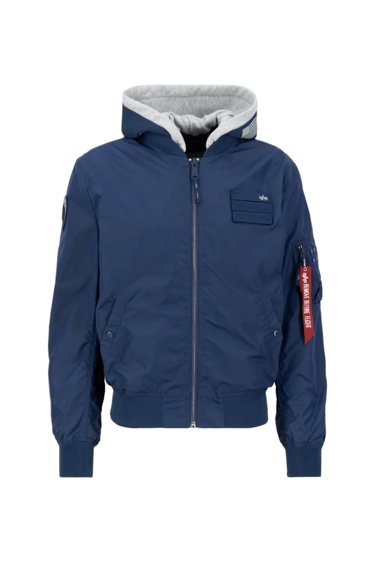ALPHA INDUSTRIES Men's Jacket, blue (new navy - 435), XXXL