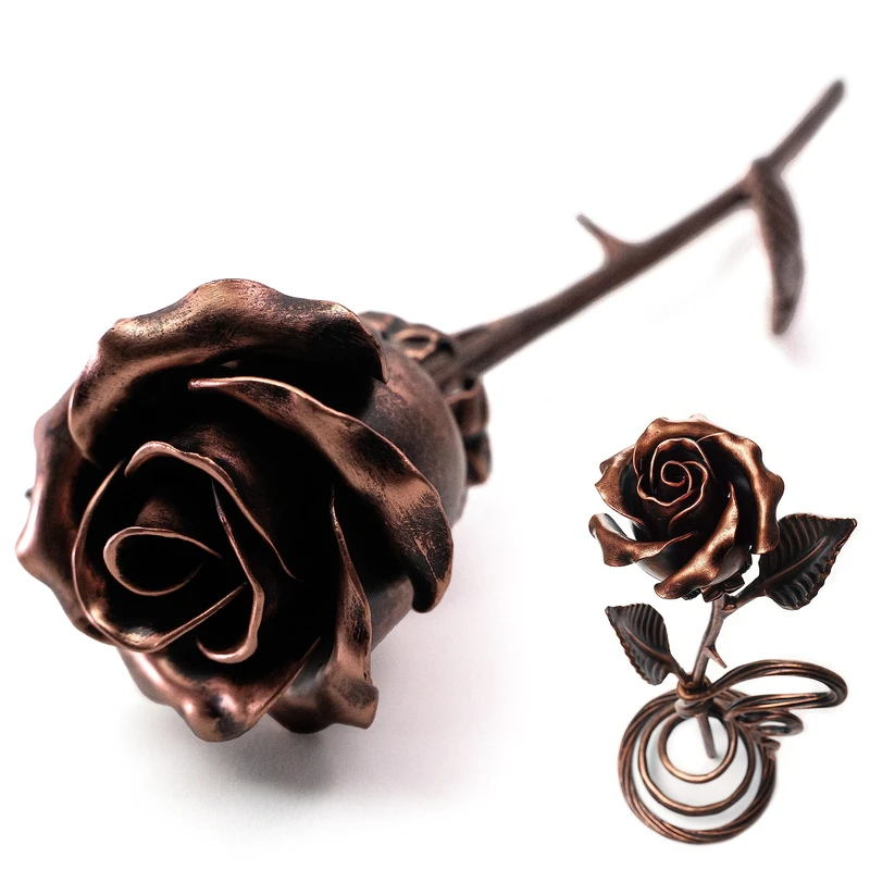 MetalArt Rose + stand