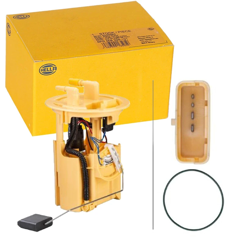 HELLA 8TF 358 106-181 Fuel Feed Unit - Electric - 4-pin connector - with seal/with fuel sender unit