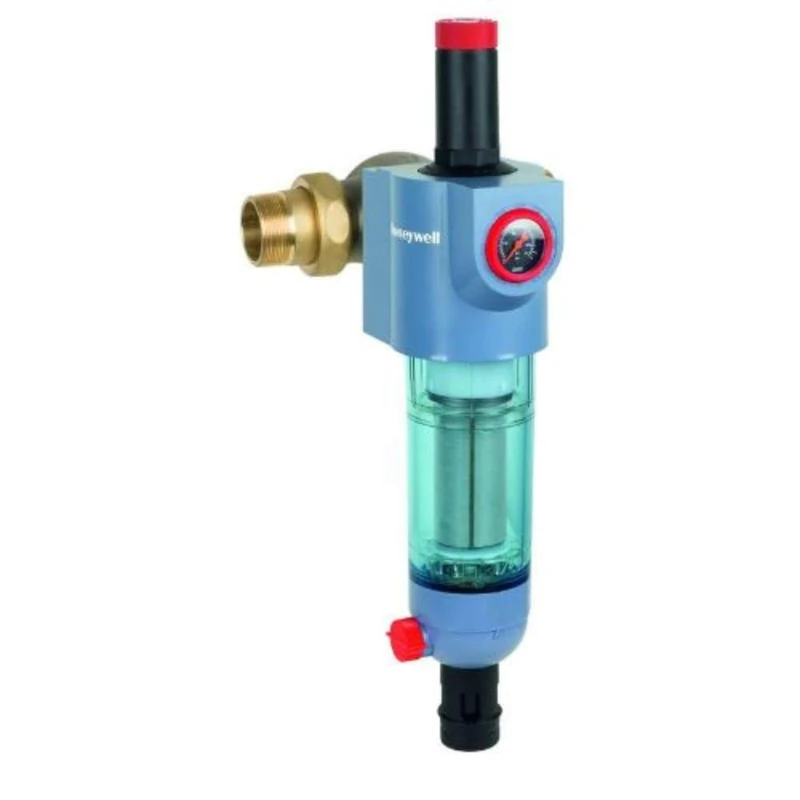 Reducer Filter with backwash, Swivel Connector and Transparent Cup - 1 1/2" - TMAX 30ºC - PE 16 BAR - PS 1.5….6 BAR - MESH 100 MICRAS - FK74CS-11/2LFAA