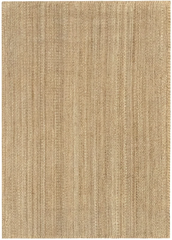HAMID - Rug Jute Granada Natural Colour, Jute Rug, Area Rug 100% Jute Fibre, Handmade, Braided Rug for Home, Living Room, Floor Carpet, (230x160)