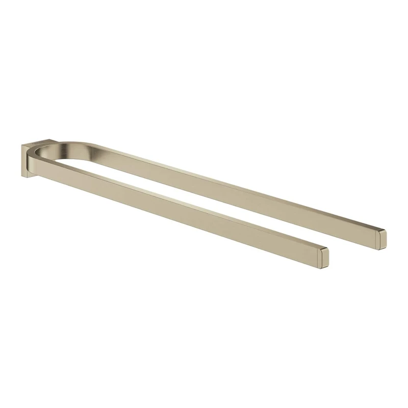 GROHE Selection Towel Holder, Non Pivotable Brushed Nickel 41059EN0