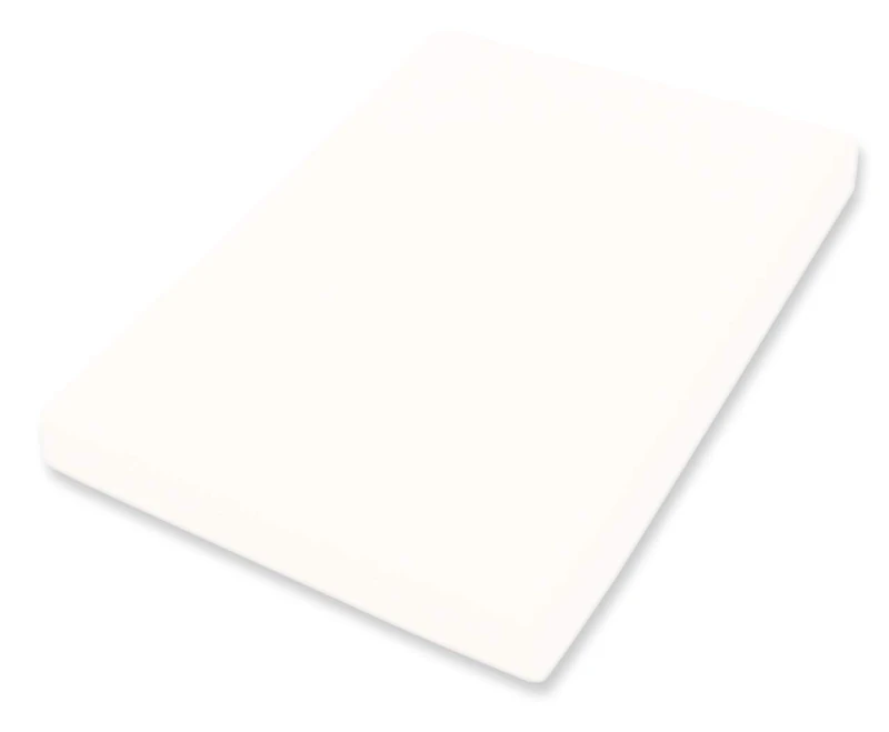 Bassetti Fitted Sheet for Box Spring Topper Plain Colour Wool White 39/181 Size 90 x 190 100 x 220 cm