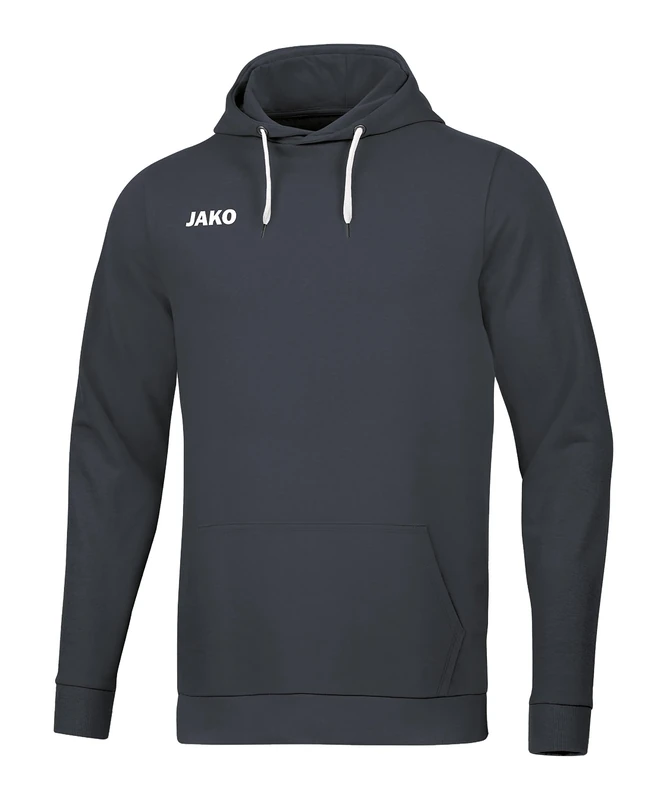 JAKO Base Hooded Sweatshirt Children's Hooded Sweatshirt - Anthracite, 164