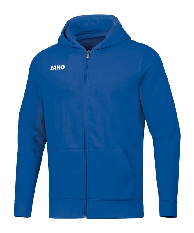 JAKO Children's base hooded jacket., unisex_child, Hooded jacket, 6865, royal, 140 (EU)